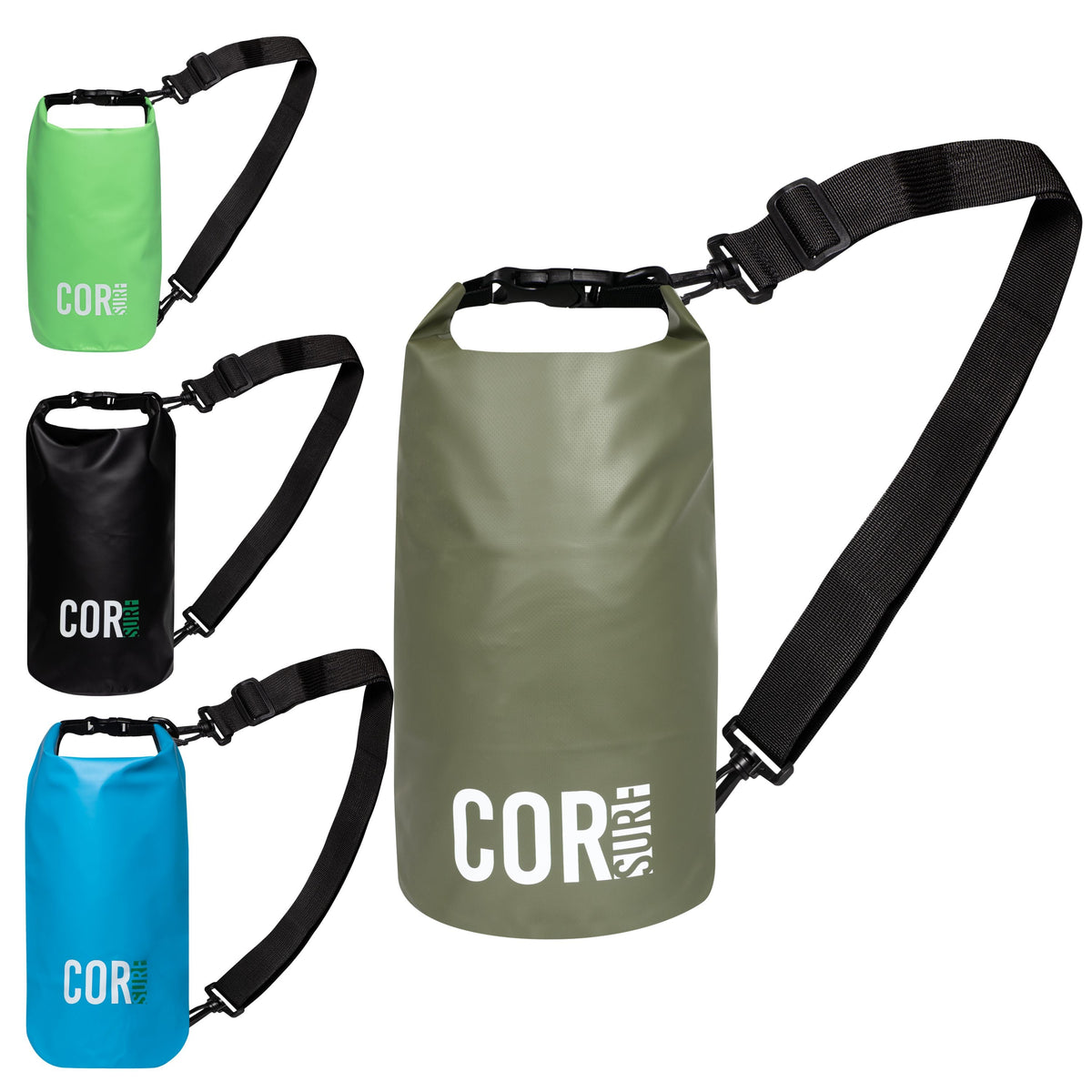 Dry Bags: 3L, 5L, 10L or 15L by COR Surf
