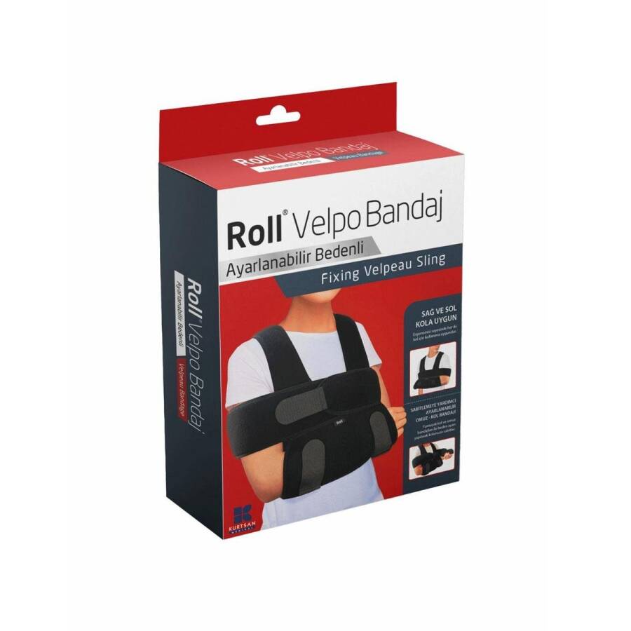 Roll Velpo Adjustable Shoulder Bandage Support Strap by Beauty Care Bag