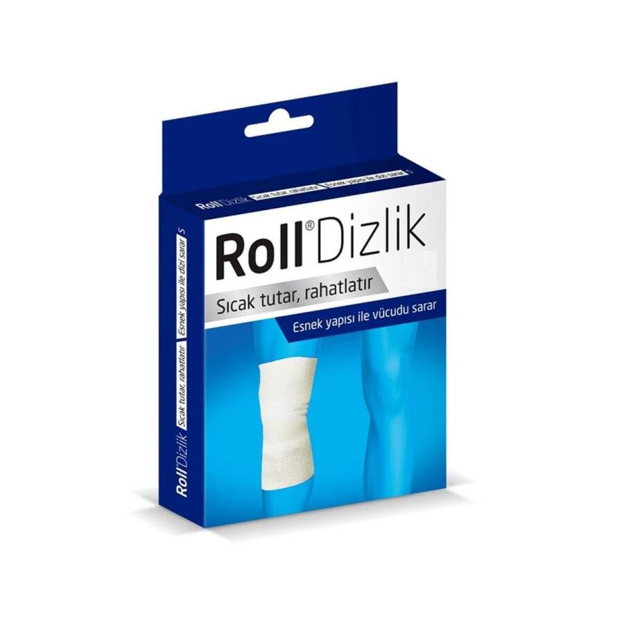Roll Elastic Wool Knee Support Sleeve for Warmth - Large by Beauty Care Bag