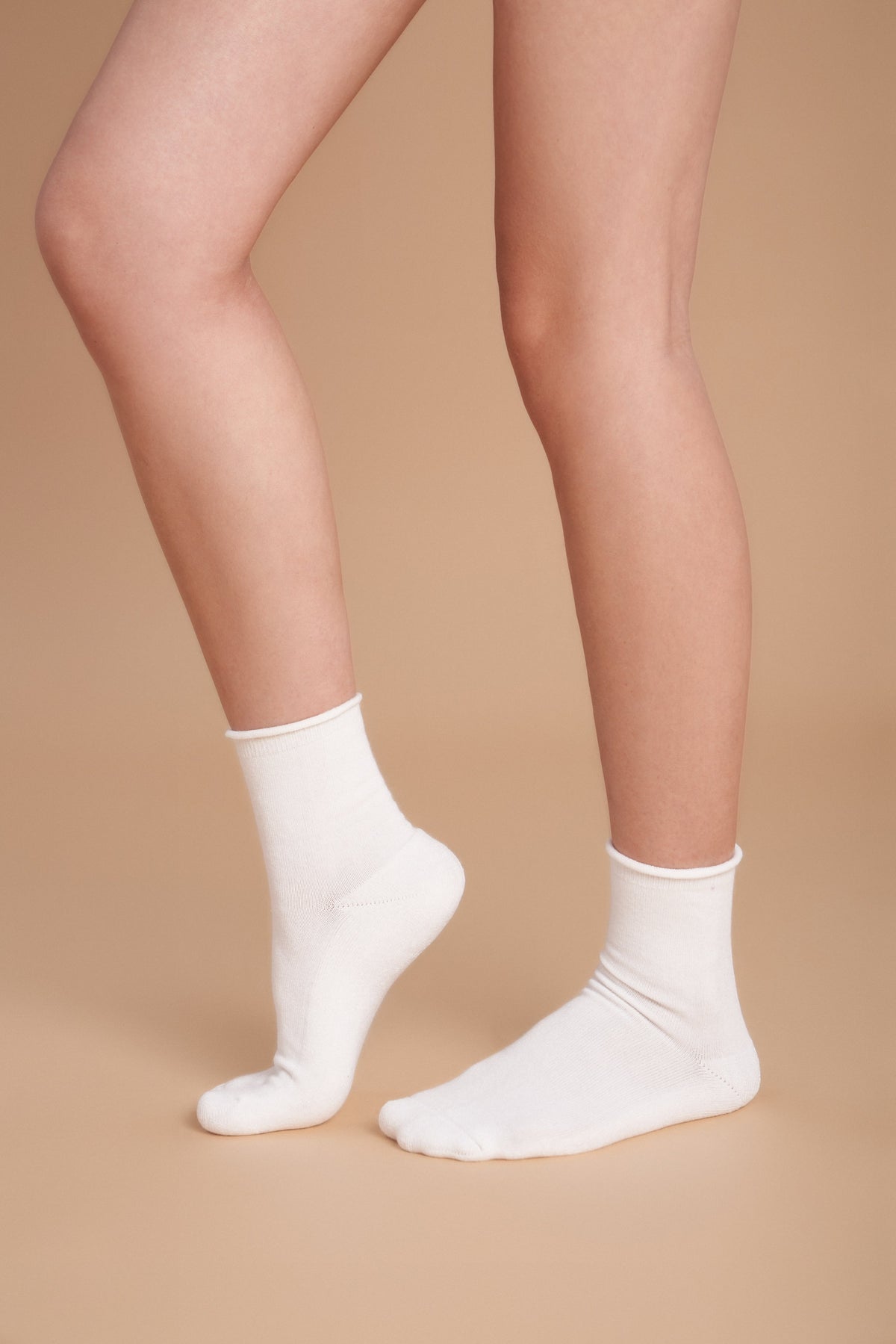 6-Pack Women's Roll Top Socks by Breevar