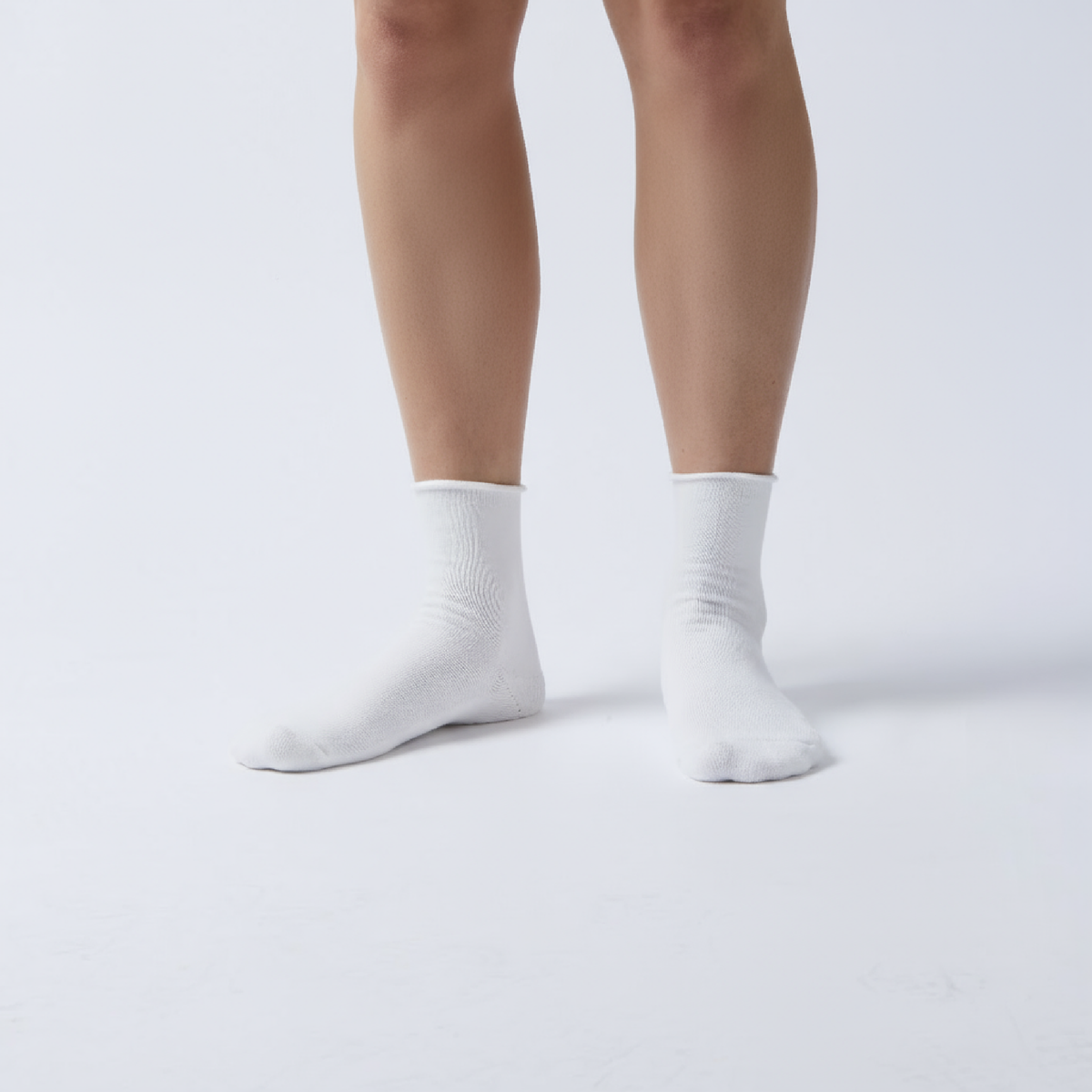 6-Pack Women's Roll Top Socks by Breevar