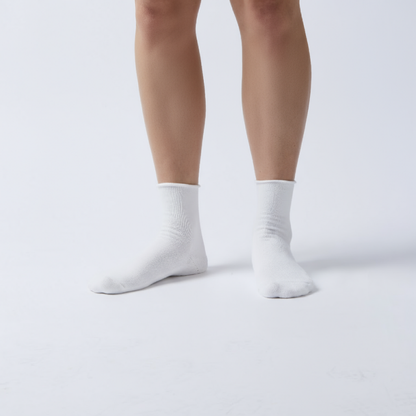 6-Pack Women's Roll Top Socks by Breevar