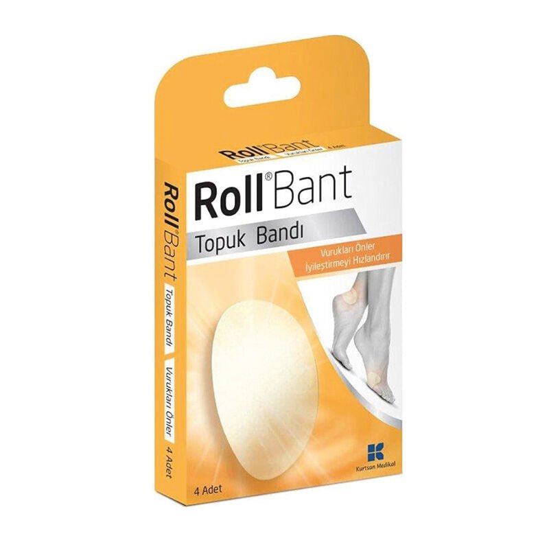 RollBant Heel Protection Bandages for Friction Shielding 4 PackBody CareTorqelo.com