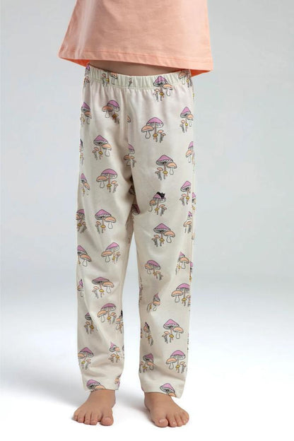 Roly Poly Teen Girls Salmon Pajama Set RP3585-G, 2-Piece by Beauty Care Bag