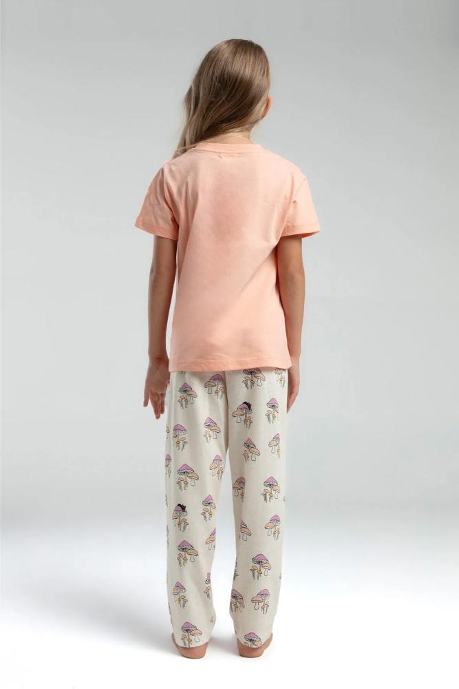 Roly Poly Teen Girls Salmon Pajama Set RP3585-G, 2-Piece by Beauty Care Bag