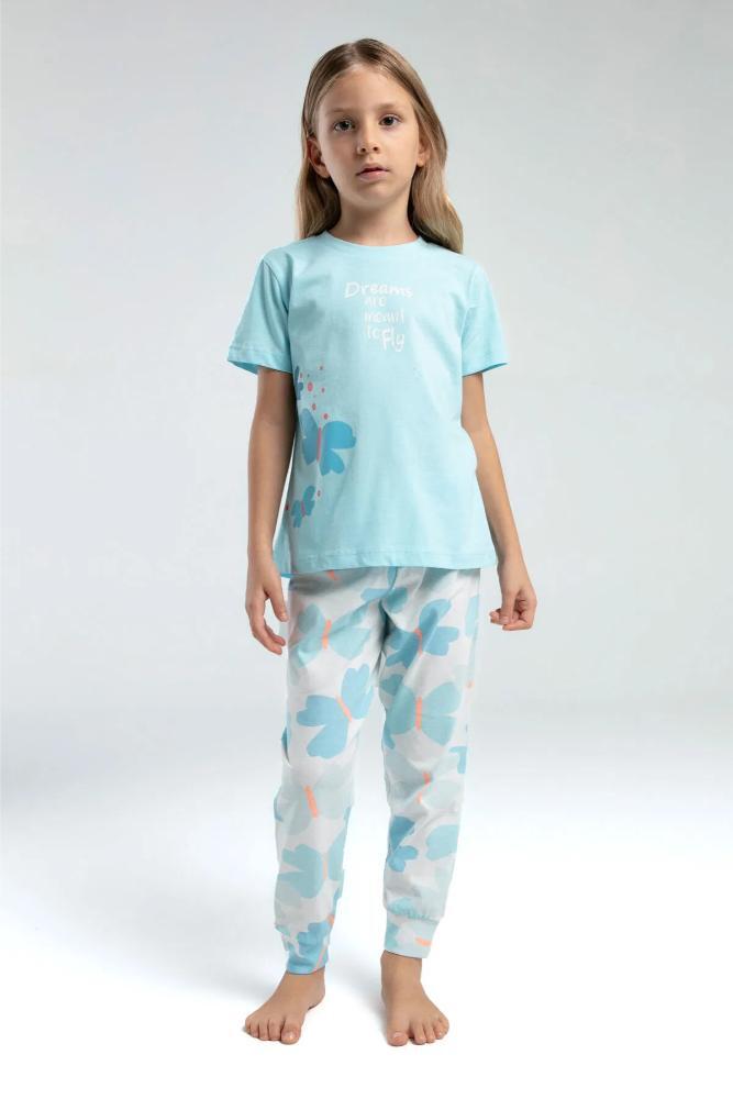 Rolly Polly Rp3597-G Girls Pajama Set in Blue by Beauty Care Bag