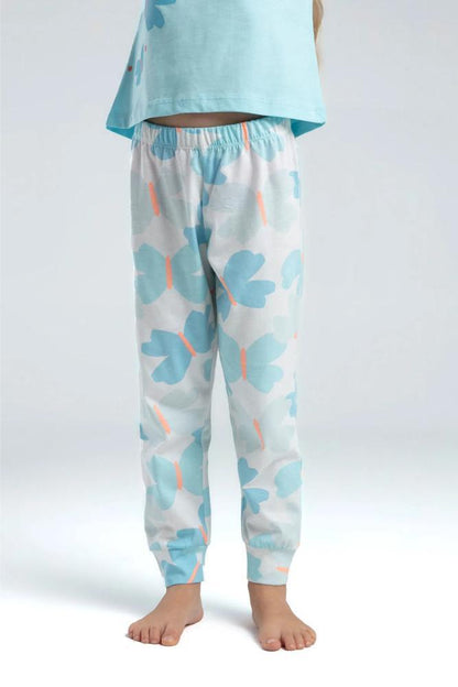 Rolly Polly Rp3597-G Girls Pajama Set in Blue by Beauty Care Bag