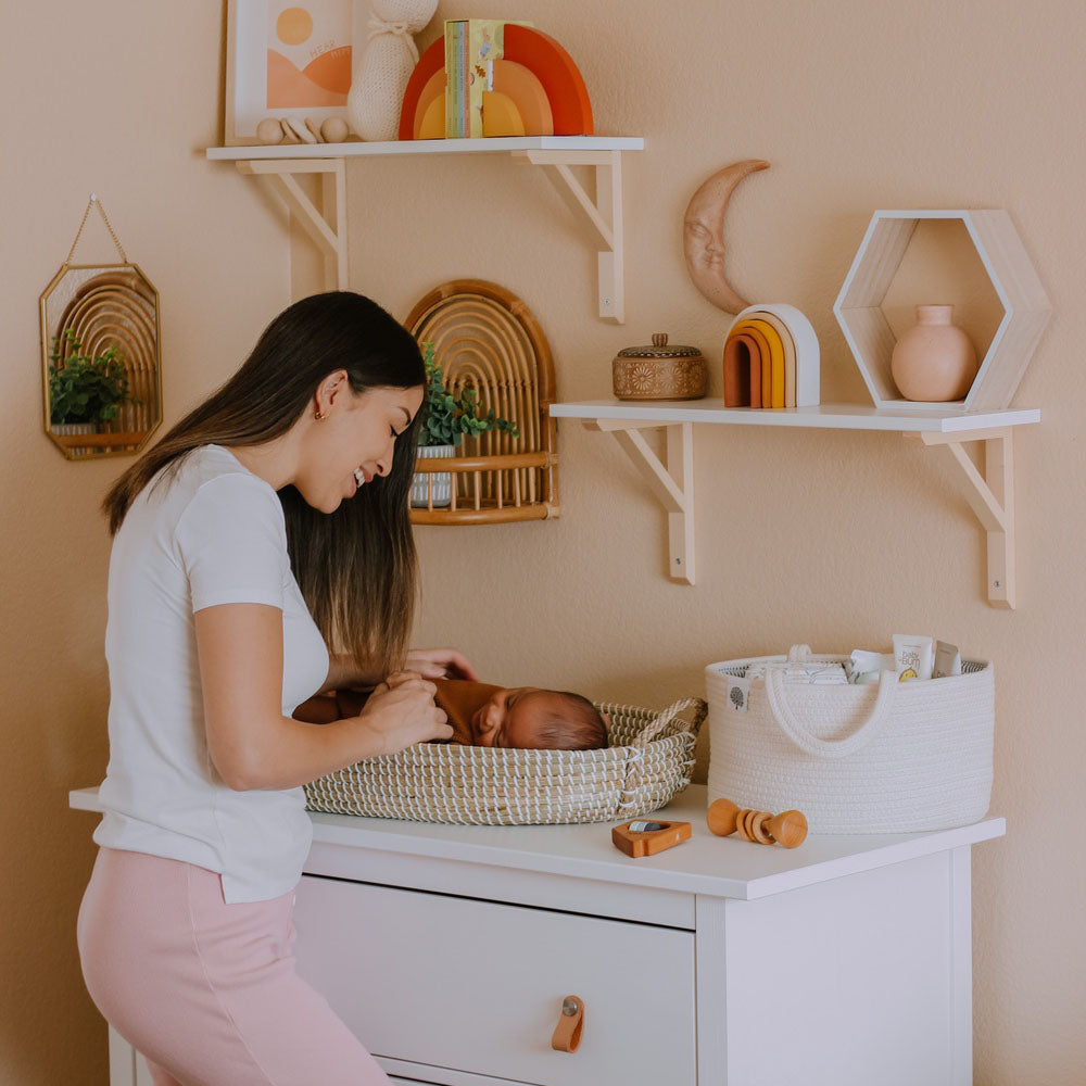 Rope Diaper Caddy by Parker Baby Co.