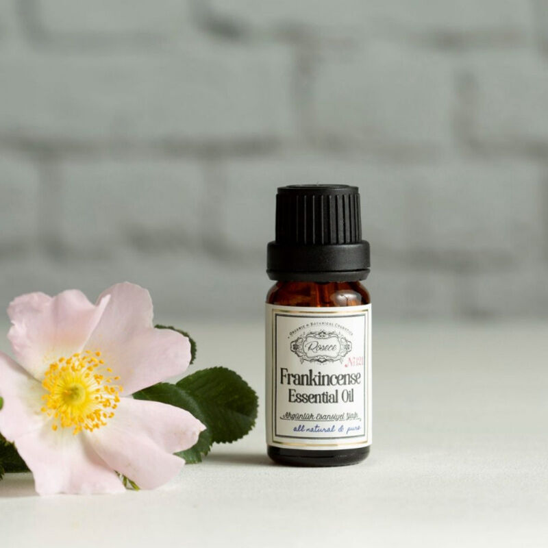 Rosece Frankincense Essential Oil for Skin & Aromatherapy 10 ml by Beauty Care Bag