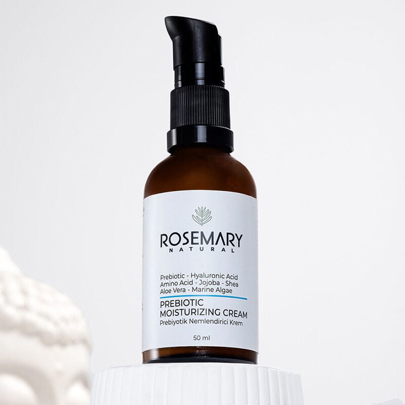Rosemary Natural Prebiotic Moisturizing Cream with Aloe 50 ml by Beauty Care Bag