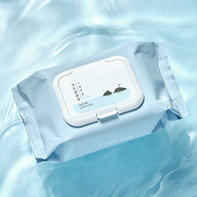 Round Lab 1025 Dokdo Cleansing Tissue 30ea by Seoulia
