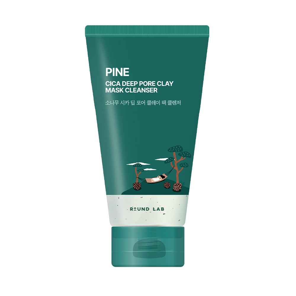Round Lab Pine Cica Deep Pore Clay Mask Cleanser 150ml by SEOUVARA