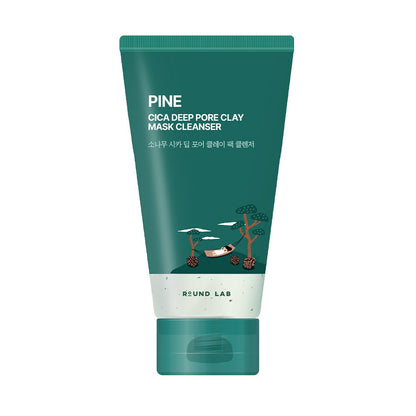 Round Lab Pine Cica Deep Pore Clay Mask Cleanser 150ml by SEOUVARA