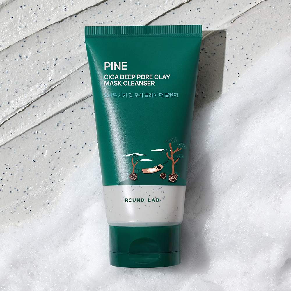 Round Lab Pine Cica Deep Pore Clay Mask Cleanser 150ml by SEOUVARA