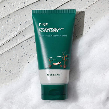 Round Lab Pine Cica Deep Pore Clay Mask Cleanser 150ml by SEOUVARA