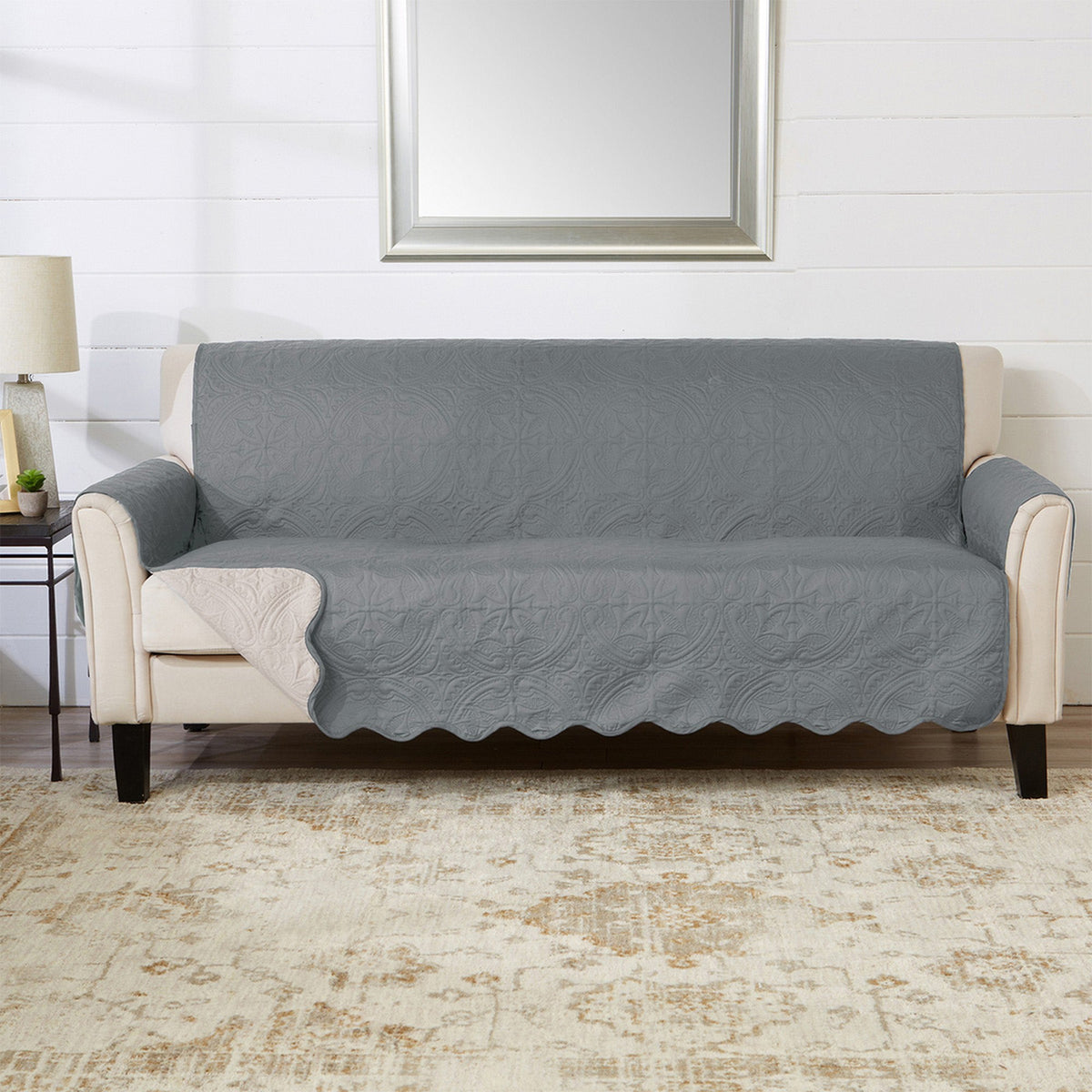 Medallion Solid Furniture Protector - Elenor Collection by Great Bay Home