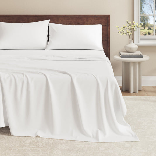 Great Bay Home 100% organic cotton jersey knit sheet set