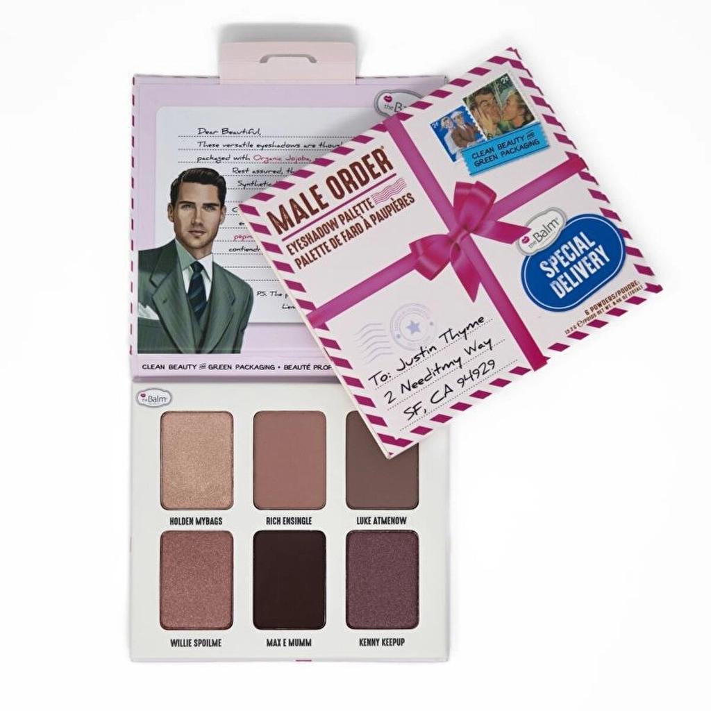 theBalm Male Order Eyeshadow Palette Special Delivery 12g by Beauty Care Bag