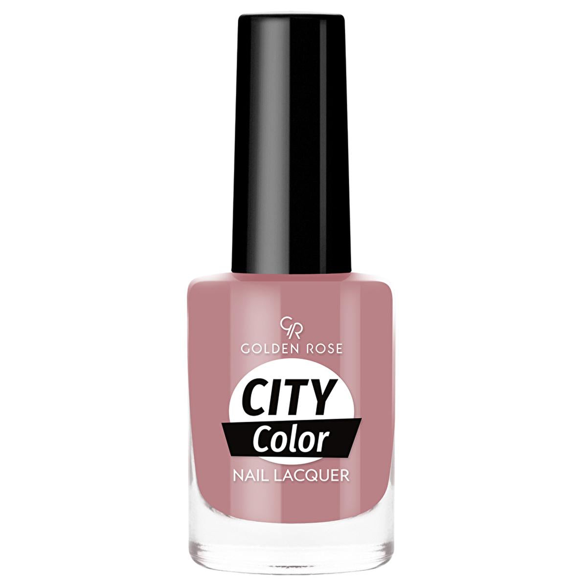 Golden Rose City Color nail lacquer with rich color