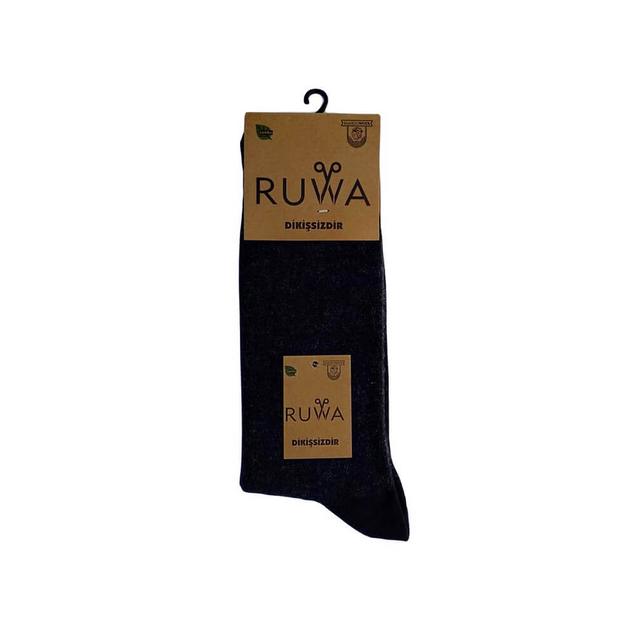 Ruwa 154 Men's Wool Bamboo Socks Navy Blue by Beauty Care Bag