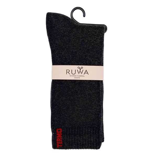 Ruwa 250 Women's Thermal Socks for Cold Weather Anthracite by Beauty Care Bag