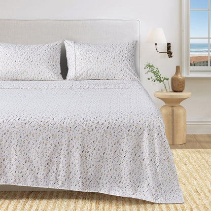 Watercolor Floral Sheet Set - Delia Collection by Great Bay Home