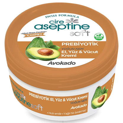 Cire Aseptine Soft Avocado Intensive Cream 200 ml by Beauty Care Bag