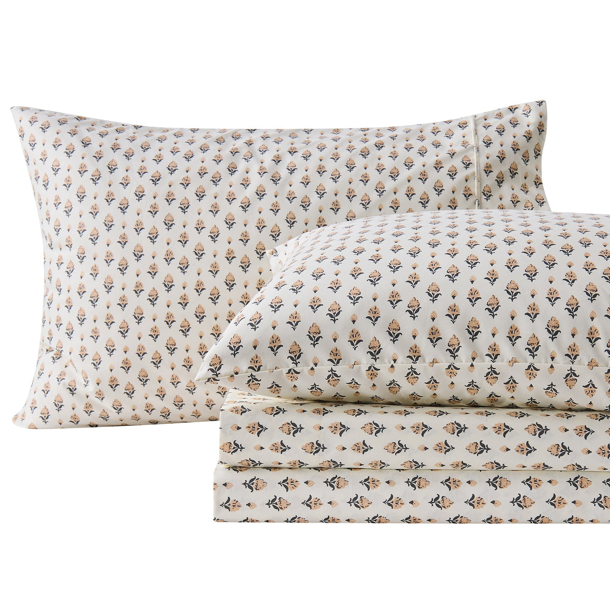 Watercolor Floral Sheet Set - Delia Collection by Great Bay Home