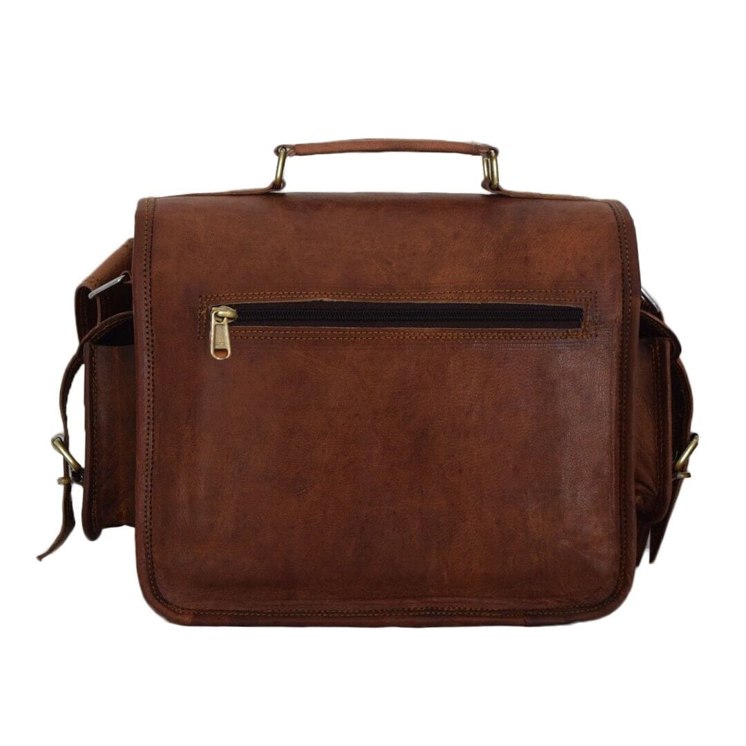 The Pedro Camera Satchel by Classy Leather Bags