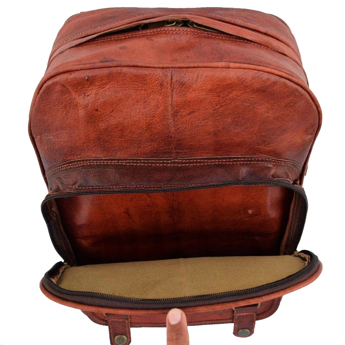The Designer Backpack by Classy Leather Bags