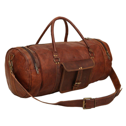 The Dapper Duffel by Classy Leather Bags