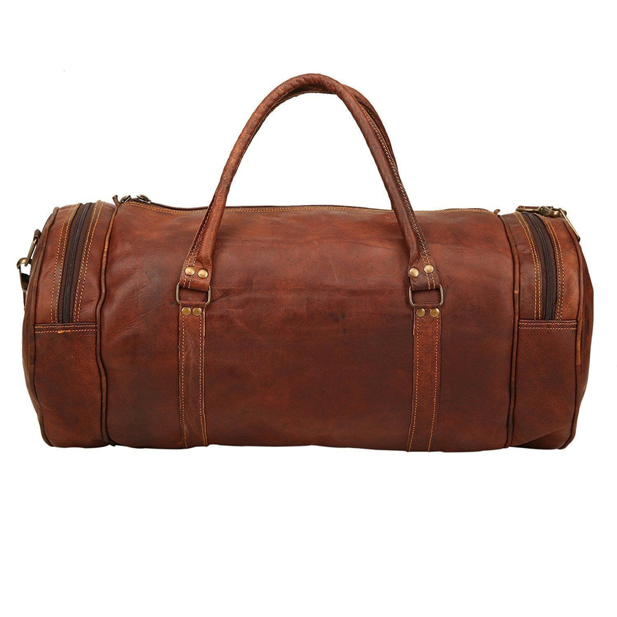 The Dapper Duffel by Classy Leather Bags