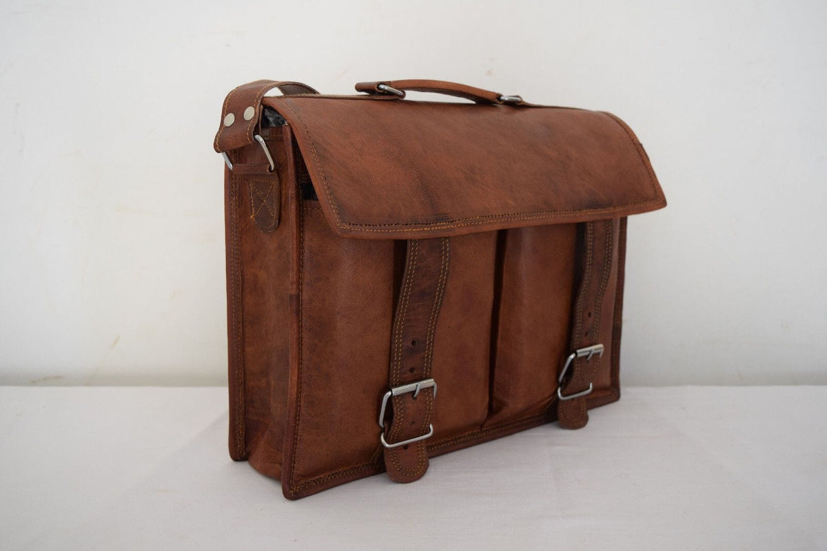 The Lawyer Laptop by Classy Leather Bags