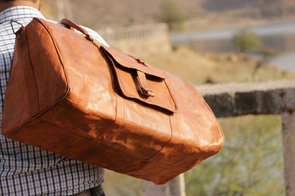 Jack Hardman Cabin Bag by Classy Leather Bags