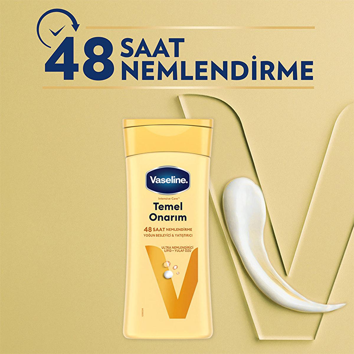 Vaseline Moisturizing Body Lotion for Dry Skin - 48 Hour Hydration, Non-Greasy, Dermatologically Tested by Beauty Care Bag