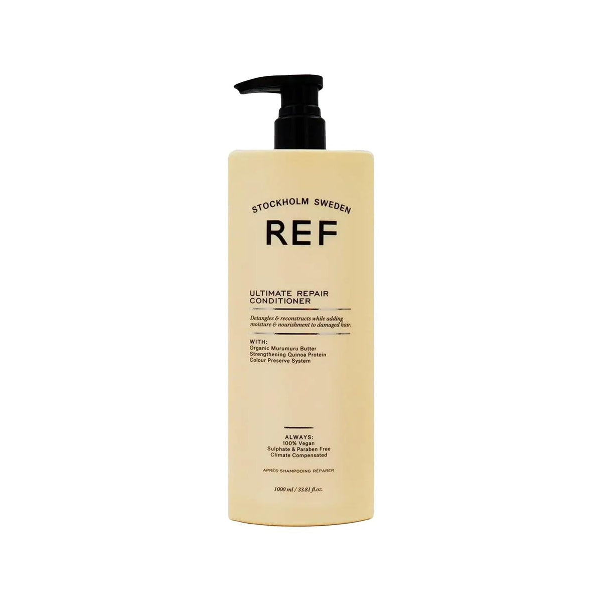 REF Ultimate Repair reparative hair cream for damaged hair, 1000ml