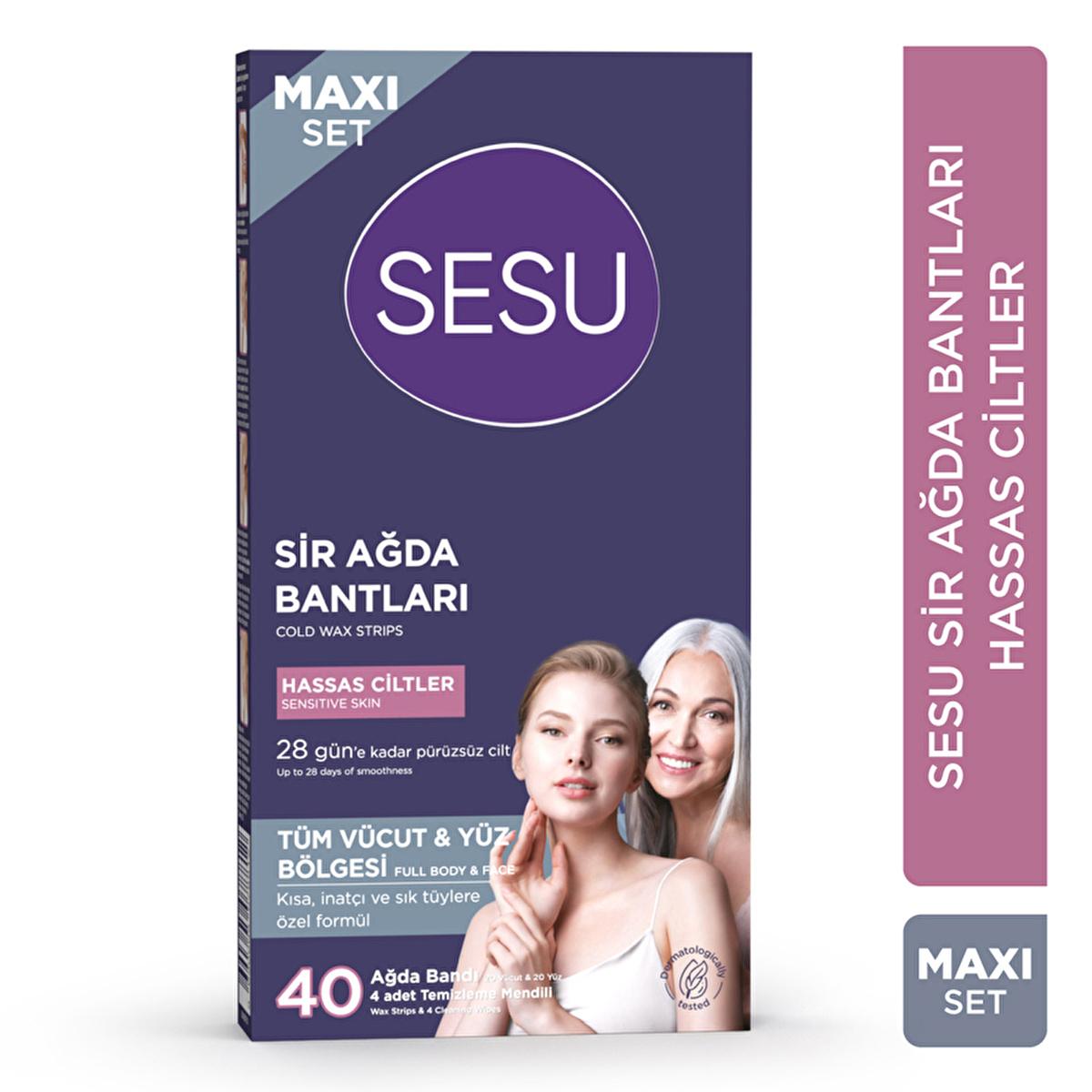 Sesu wax strips 40 count – view 3