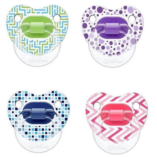 Wee Baby Orthodontic Pacifier for Older Babies (18+ Months) - Air-Permeable Design by Beauty Care Bag