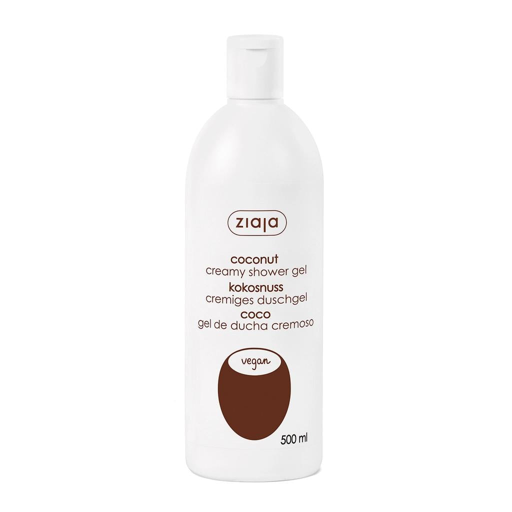 Ziaja Coconut Shower Gel Hydrating Body Wash 500 ml by Beauty Care Bag