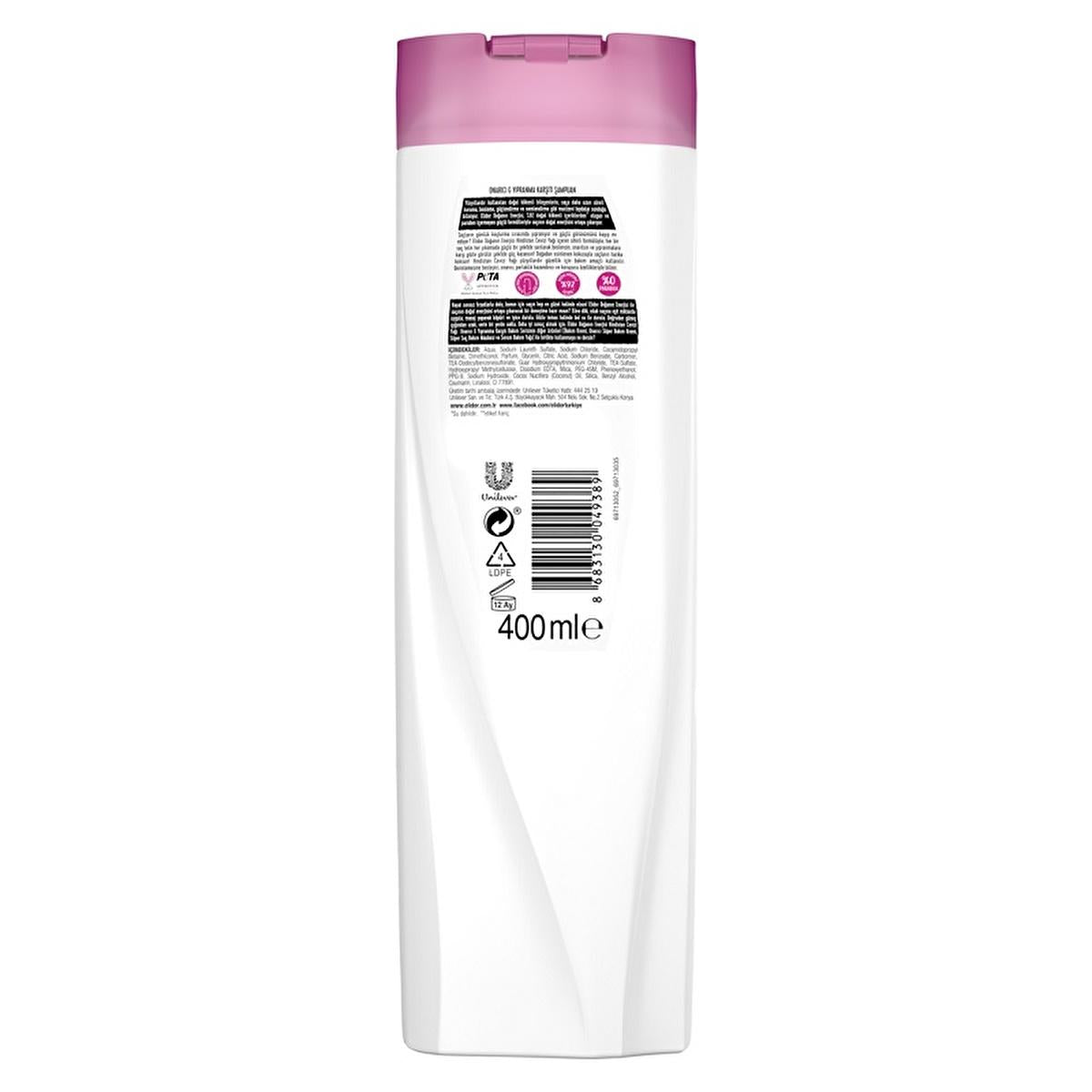 Elidor coconut oil shampoo – view 2