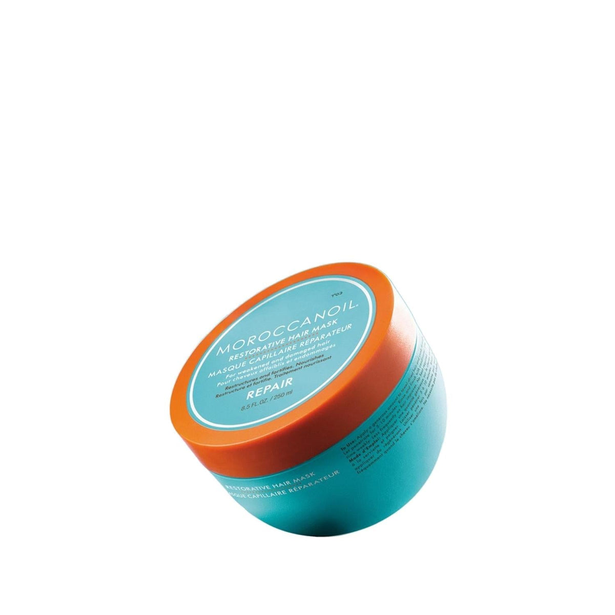 Moroccanoil Restorative Hair Mask 250ml: Revitalize & Repair Damaged, Dry Hair for Shine & Vibrancy with Intensive Conditioning Treatment by Beauty Care Bag