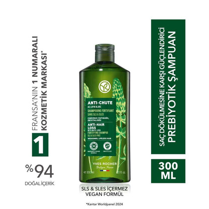 Prebiotic Strengthening Shampoo for Thinning Hair 400ml by Beauty Care Bag