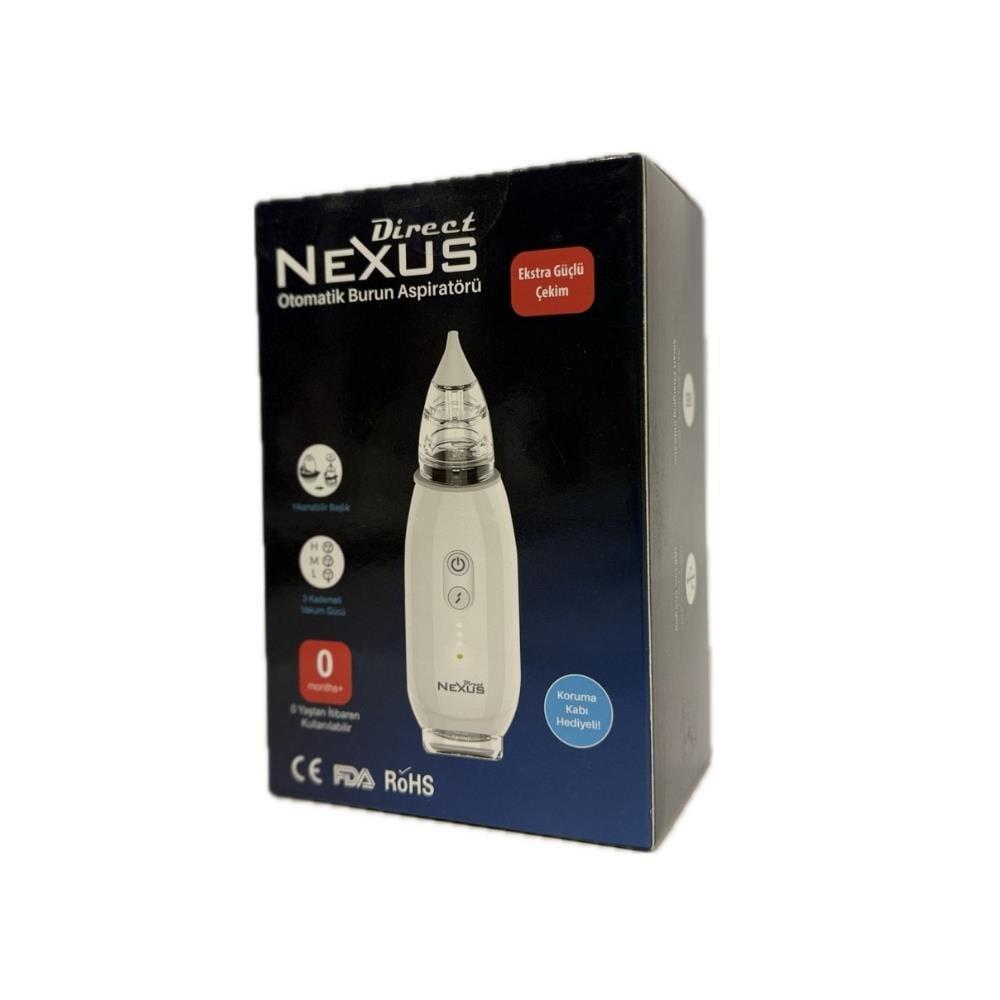 Direct Nexus Automatic Nasal Aspirator for Infants - Safe, Efficient, and Easy to Use Nasal Congestion Relief by Beauty Care Bag