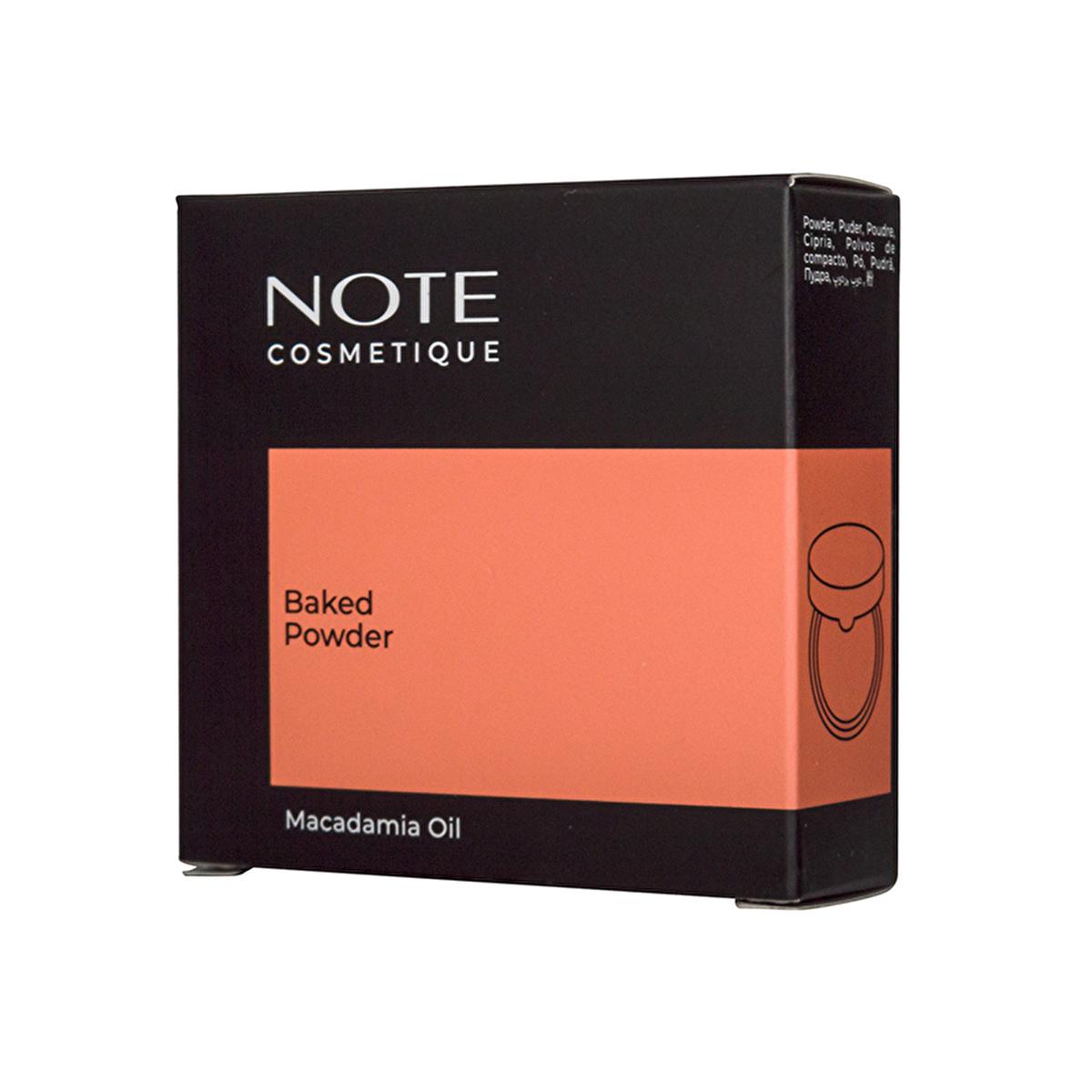 Note Baked Powder 05 - Baked Powder Makeup for Radiant Complexion with Macadamia Nut Oil by Beauty Care Bag