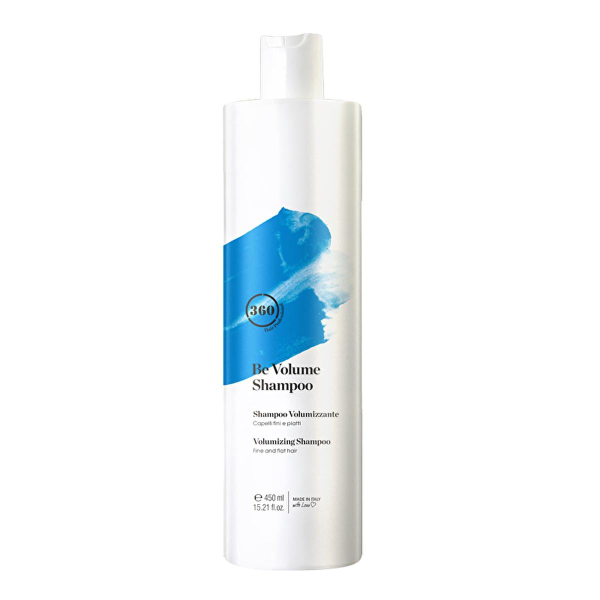 360 Hair Professional Be Volume shampoo for fine hair, 450 ml