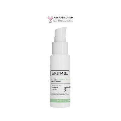 Skin401 SPF 50+ mineral sunscreen with centella asiatica, 1.69 fl oz