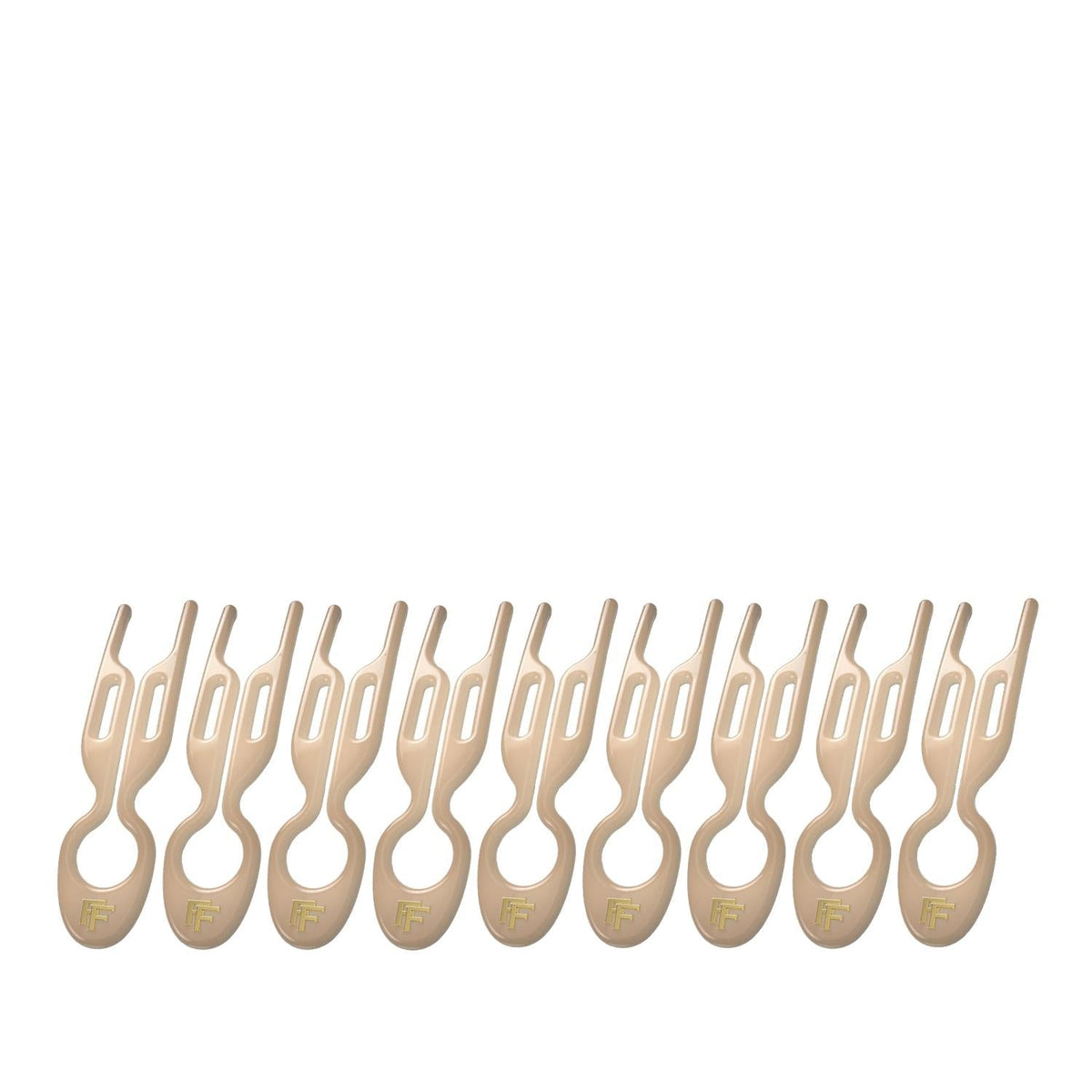 Fiona Franchimon Nº 1 Hairpin Secure Grip Hair Tool Beige 9 Count by Beauty Care Bag
