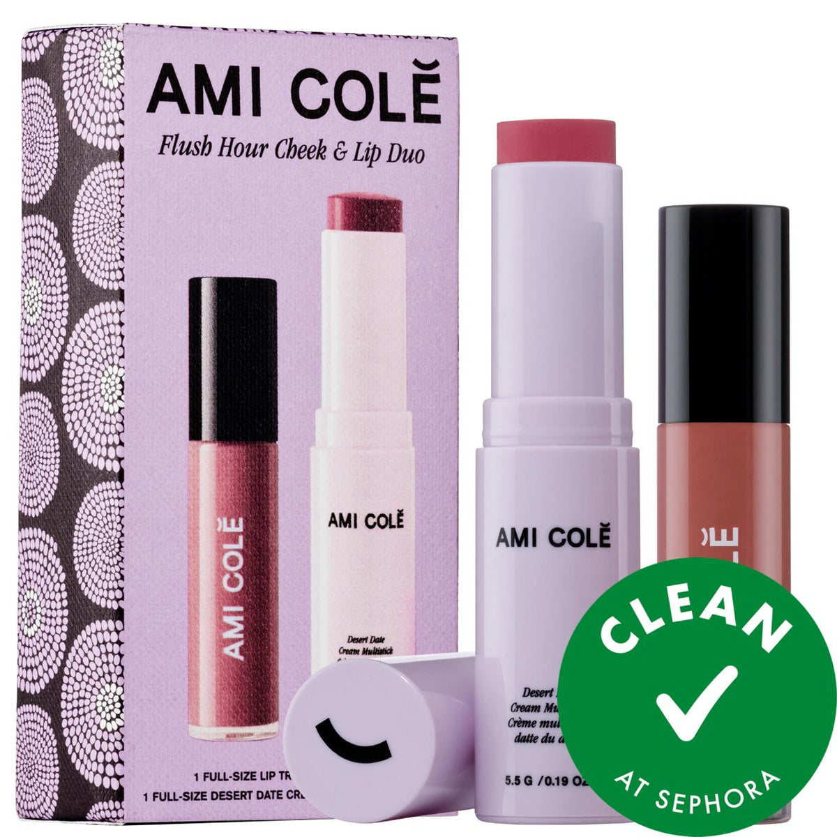 Flush Hour cream blush multistick and lip treatment oil set