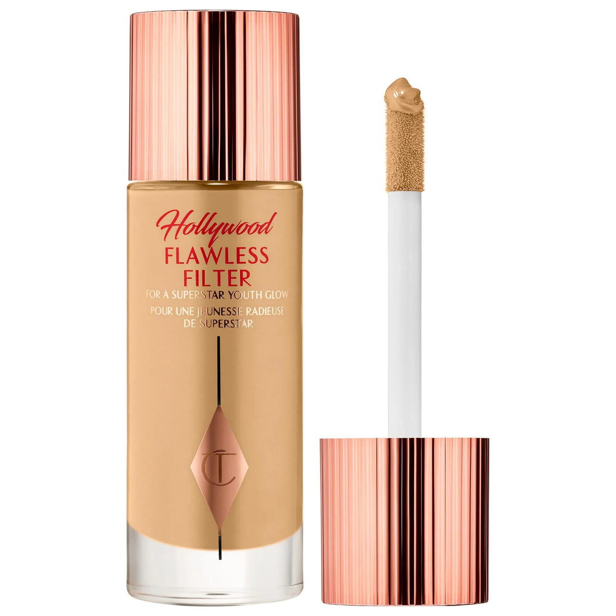 Hollywood Flawless Filter: Radiant Complexion Booster & Liquid Highlighter for Glowing, Blurring, Youthful Skin - Cruelty-Free & Paraben-Free Makeup by Beauty Care Bag