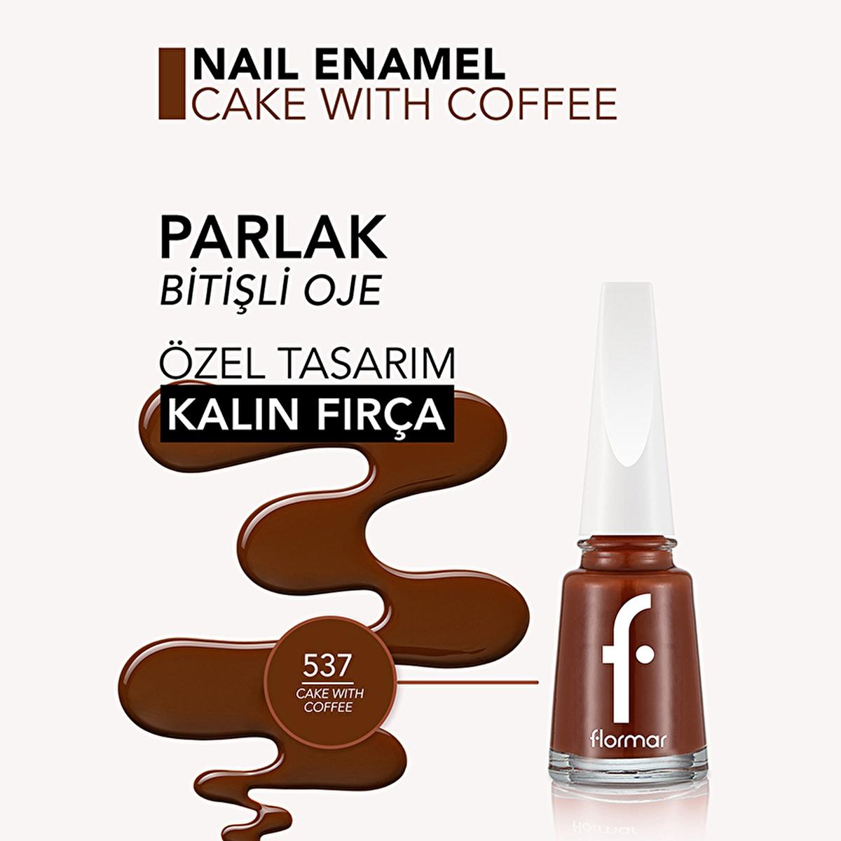 Flormar Long-Lasting Nail Enamel with Magnesium, Calcium & Sulfur - Vibrant Colors, Nourishing Nail Care by Beauty Care Bag